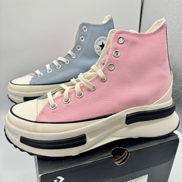 NWT Converse Run Star Legacy CX Hi Ocean Retreat Blue / Sunrise Pink UNISEX - Picture 3 of 16